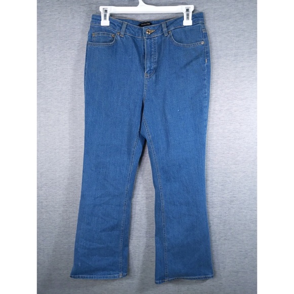 🎅🏻 3/$50 2x 👯‍♀️Host Pick⚡️Massimo Dutti High Rise Flare Ankle Jeans- with flaws - Picture 2 of 16